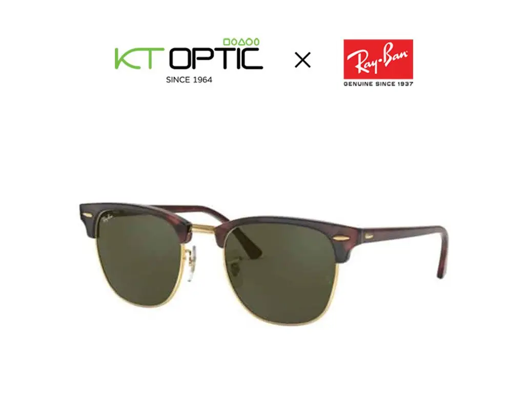 RAYBAN แว่นกันแดด 0RB3016-W0366 CLUBMASTER