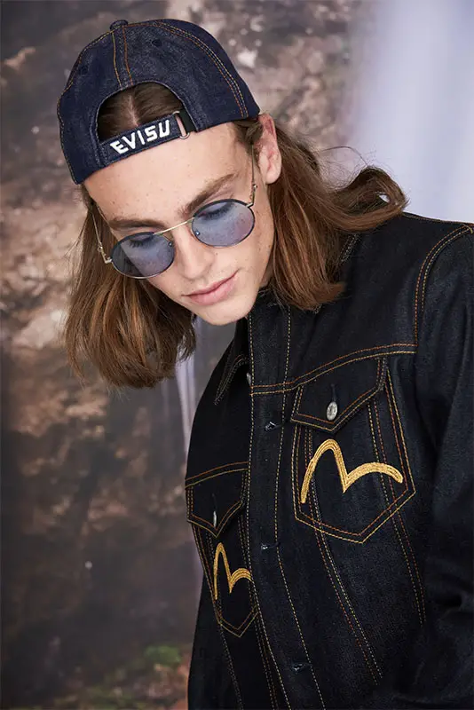 แว่นกันแดด Evisu รุ่น 2063 ออกแบบสไตล์ฮาราจูกุ แบบฉบับญี่ปุ่น