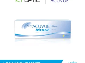 ACUVUE 1-DAY MOIST SET 1 BOX คอนแทคเลนส์ใสแบบรายวัน สำหรับสายตาสั้น