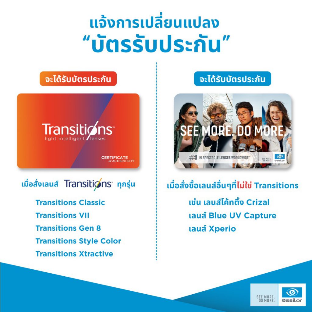 essilor-บัตรรับประกัน