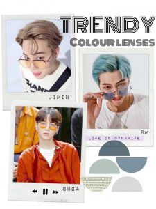 trendy colour lens