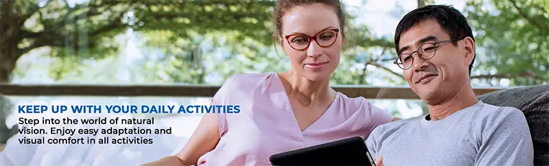 เลนส์โปรเกรสซีฟ Varilux Liberty3.0 กิจกรรมประจำวันแสนง่ายดาย