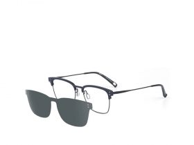 MINI แว่นตา รุ่น M51007 พร้อมคลิปออนกันแดด ดีไซด์ออกแบบสำหรับ Asian Fit