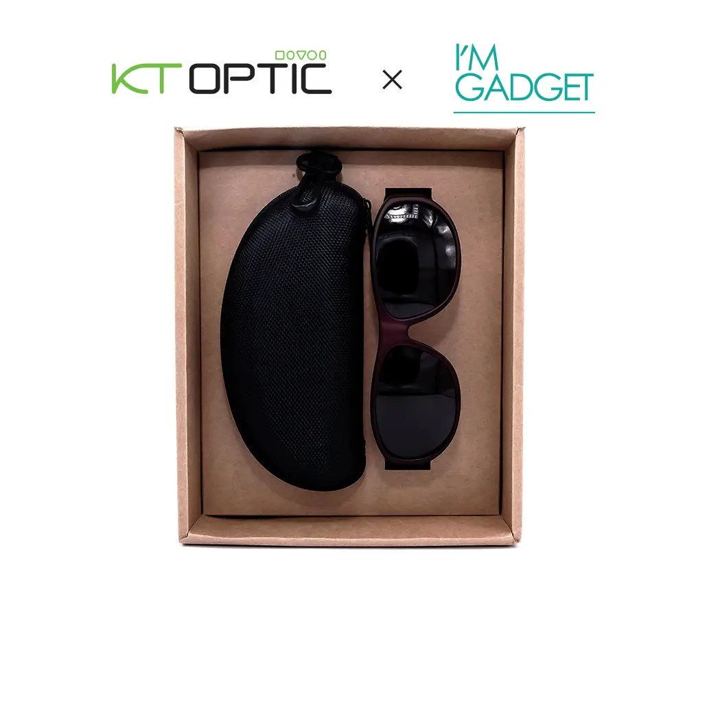 SUN COVER 39003 C1 RED แว่นกันแดดใส่ครอบแว่นสายตา - Image 4