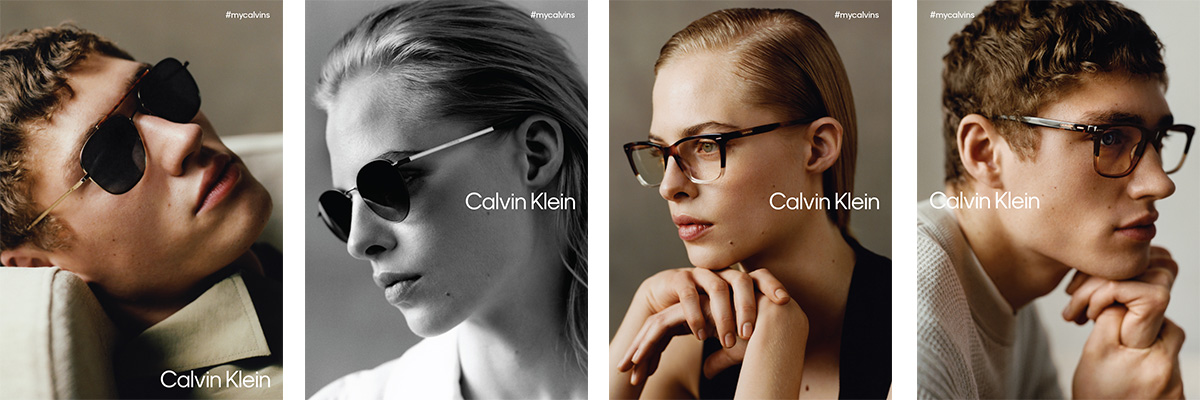 Calvin Klein แบรนด์ไลฟ์สไตล์ของสหรัฐฯ เป็นแบรนด์แว่นตาที่มีสไตล์