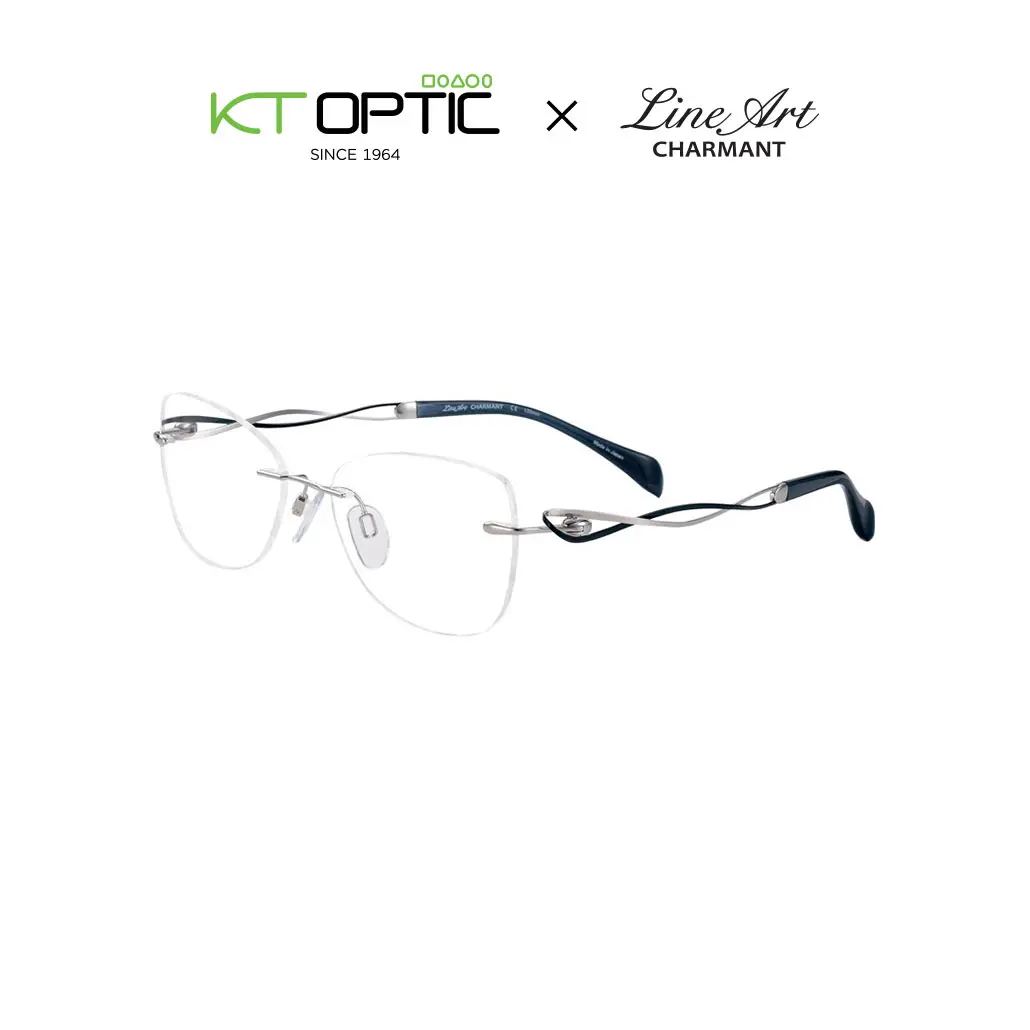 **โปรโมชั่นพิเศษ**LINE ART แว่นตา รุ่น XL2147 - Image 2