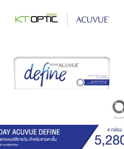 ACUVUE 1-DAY DEFINE 4 กล่อง คอนแทคเลนส์สีรายวัน สำหรับสายตาสั้น