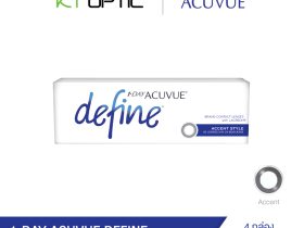 ACUVUE 1-DAY DEFINE 4 กล่อง คอนแทคเลนส์สีรายวัน สำหรับสายตาสั้น