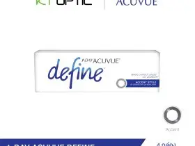 ACUVUE 1-DAY DEFINE 4 กล่อง คอนแทคเลนส์สีรายวัน สำหรับสายตาสั้น