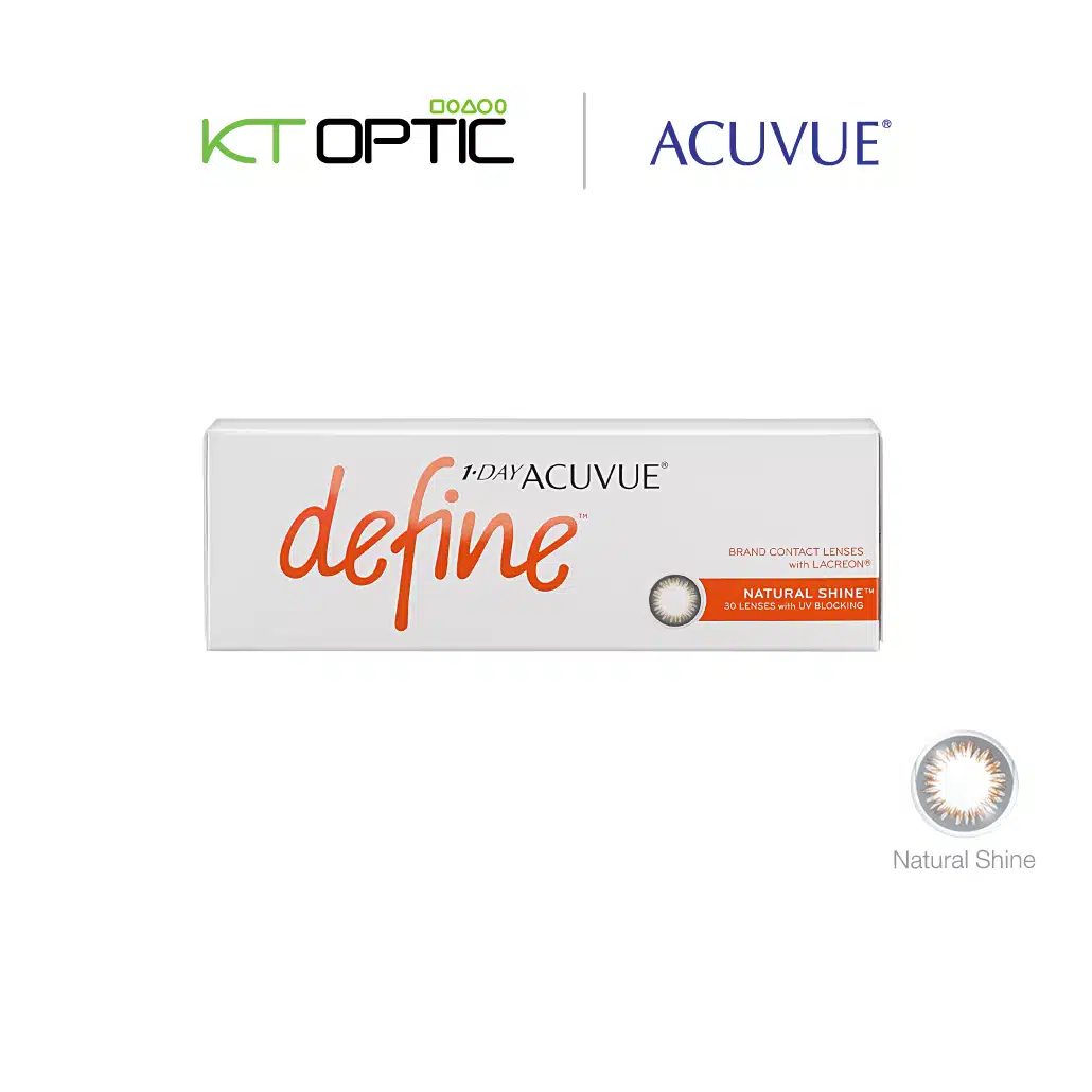 ACUVUE 1-DAY DEFINE 1 กล่อง คอนแทคเลนส์สีรายวัน สำหรับสายตาสั้น - Image 3