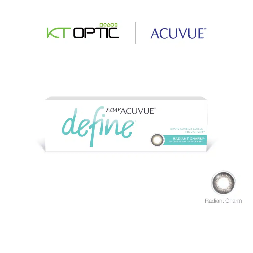 ACUVUE 1-DAY DEFINE 1 กล่อง คอนแทคเลนส์สีรายวัน สำหรับสายตาสั้น - Image 5