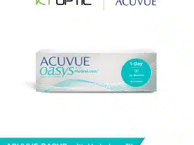 ACUVUE OASYS WITH HYDRALUXE SET 4 BOXES คอนแทคเลนส์ใสรายวัน สำหรับสายตาสั้น