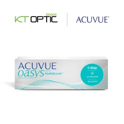 ACUVUE OASYS WITH HYDRALUXE SET 4 BOXES คอนแทคเลนส์ใสรายวัน สำหรับสายตาสั้น (รับฟรี! CORTIS PHOTO CARD 1 SET) - Image 3