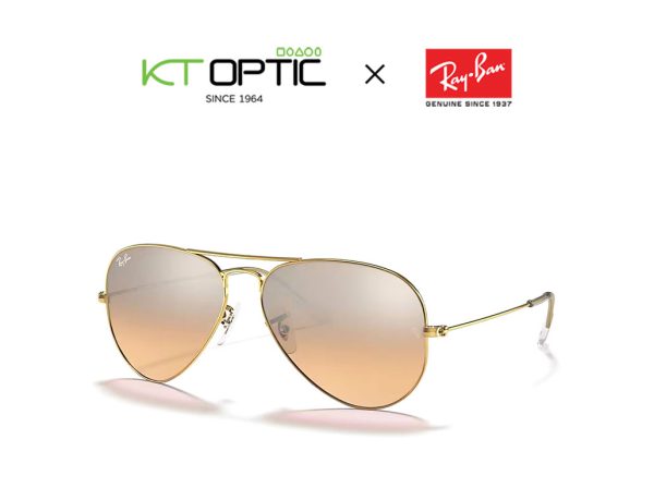 RAYBAN แว่นกันแดด รุ่น AVIATOR GRADIENT 0RB3025
