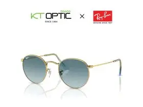 RAYBAN แว่นกันแดด รุ่น ROUND METAL 0RB3447