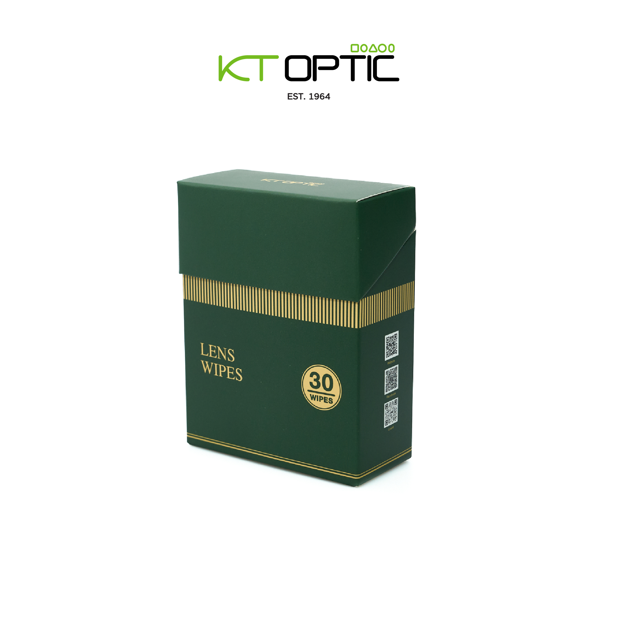 Anti fog lens cleaning wipes 2 Boxes กระดาษเช็ดเลนส์ 30 PCS./BOX - Image 3
