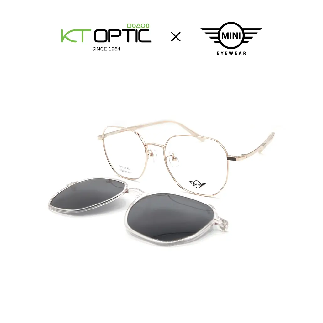 MINI กรอบแว่นตา รุ่น M51059 CLIP ON - Image 9