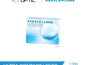 Bausch And Lomb ULTRA CONTACT LENES 1 BOX คอนแทคเลนส์ใส รายเดือน สายตาสั้น