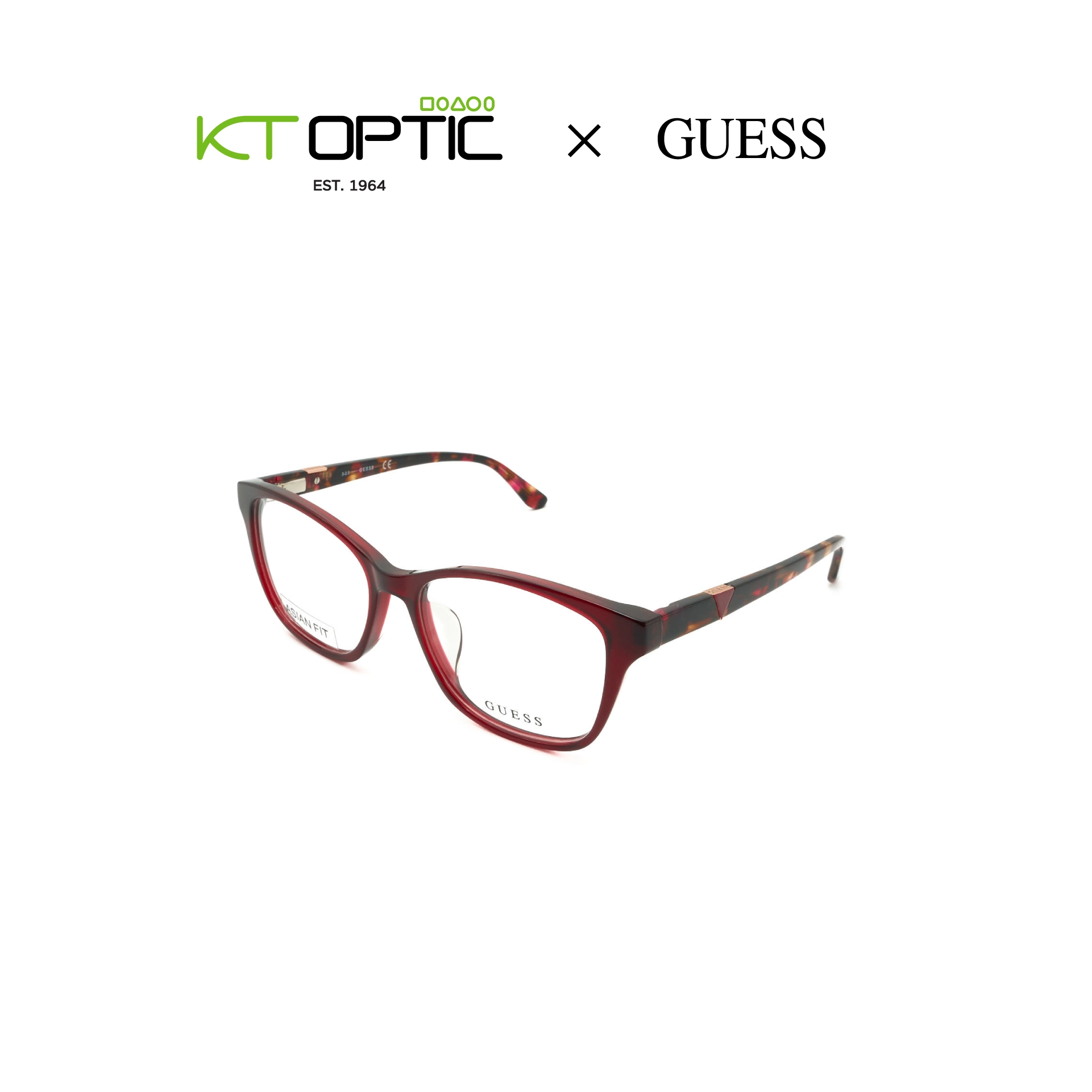 GUESS กรอบแว่นตา รุ่น GU2846-D-071-53