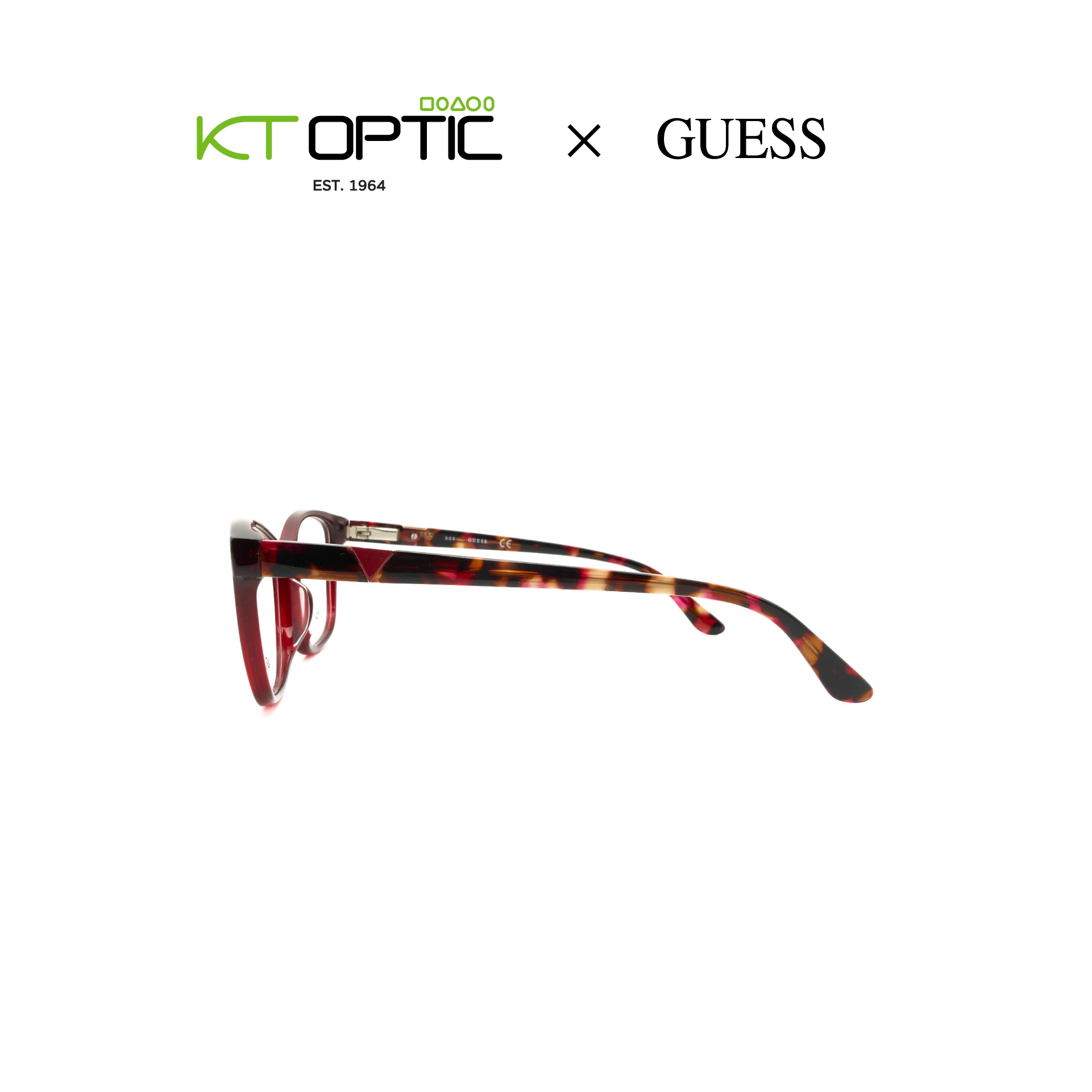 GUESS กรอบแว่นตา รุ่น GU2846-D-071-53 - Image 3