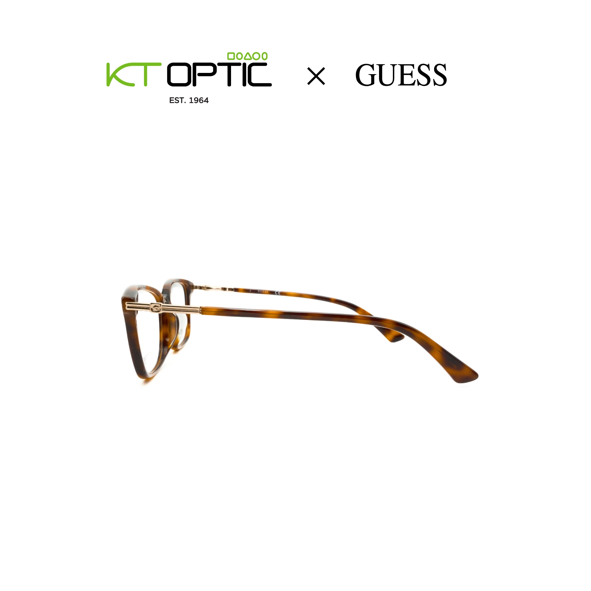 GUESS กรอบแว่นตา รุ่น GU2907-F-053-55 - Image 3