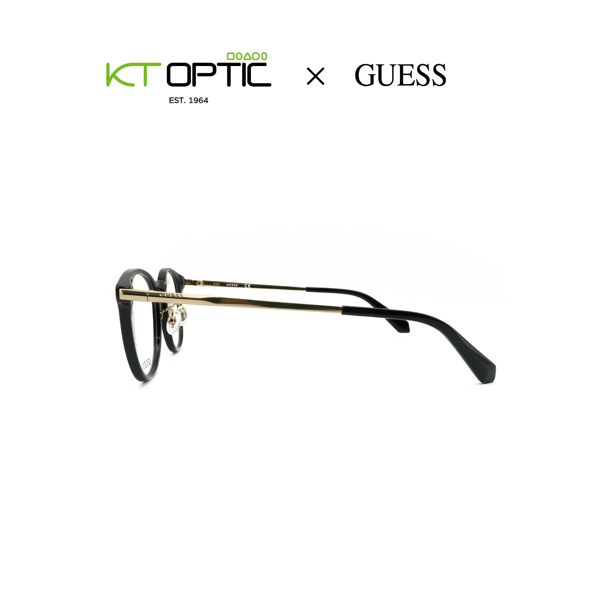 GUESS กรอบแว่นตา รุ่น GU50029-D-001-52 - Image 3