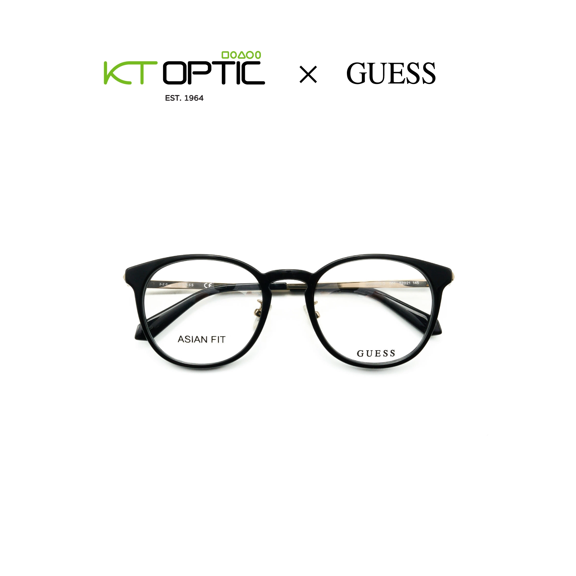 GUESS กรอบแว่นตา รุ่น GU50029-D-001-52 - Image 4