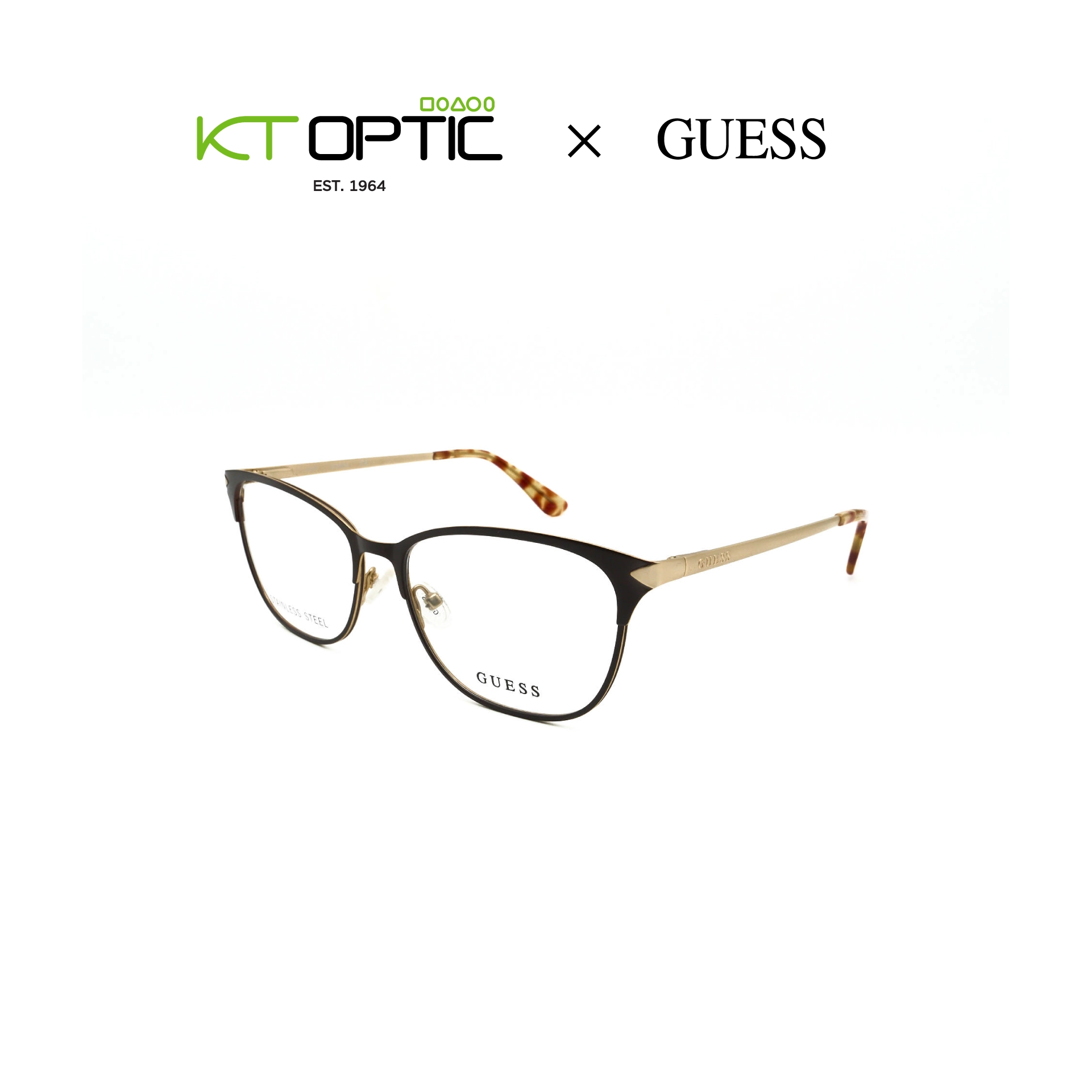 GUESS กรอบแว่นตา รุ่น GU2638-049-54