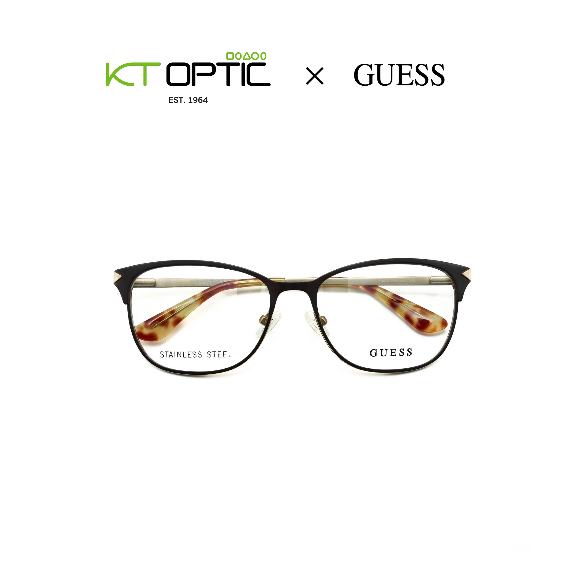 GUESS กรอบแว่นตา รุ่น GU2638-049-54 - Image 4