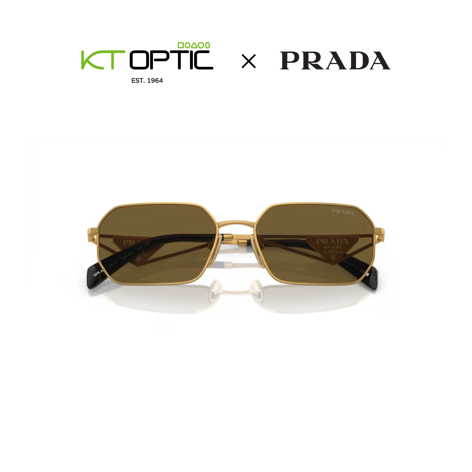 PRADA แว่นกันแดด รุ่น 0PR A51S - Image 10