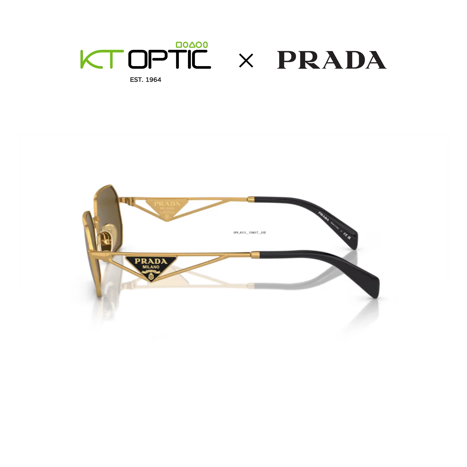 PRADA แว่นกันแดด รุ่น 0PR A51S - Image 9