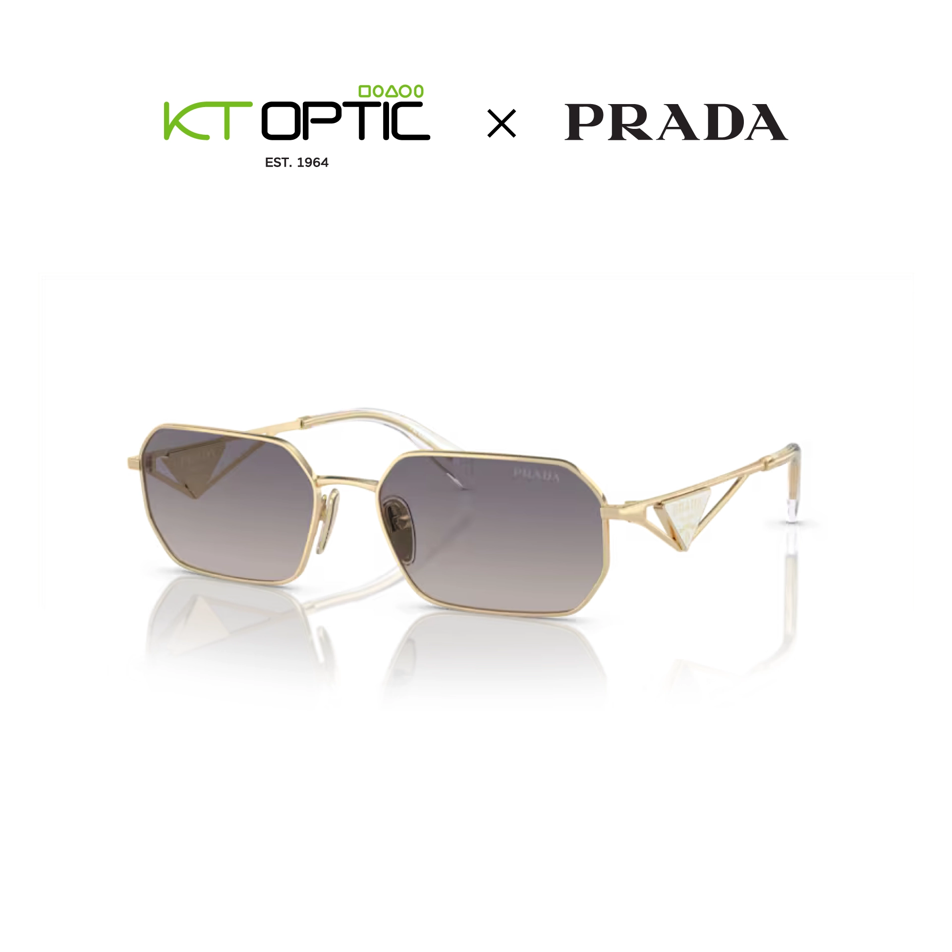 PRADA แว่นกันแดด รุ่น 0PR A51S - Image 16