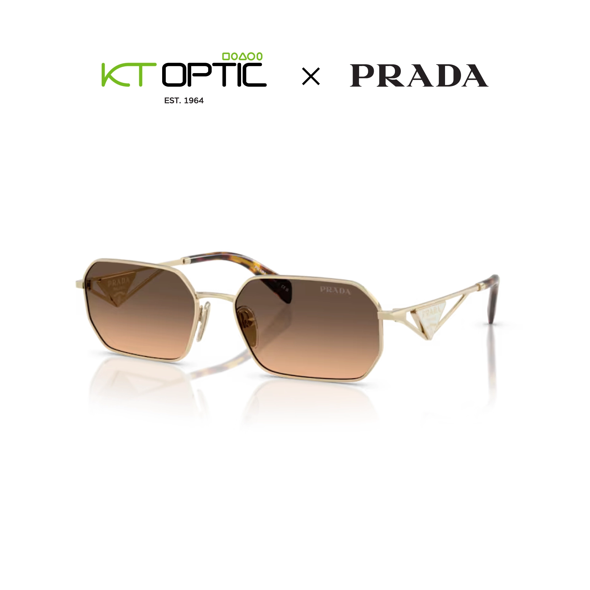 PRADA แว่นกันแดด รุ่น 0PR A51S - Image 11