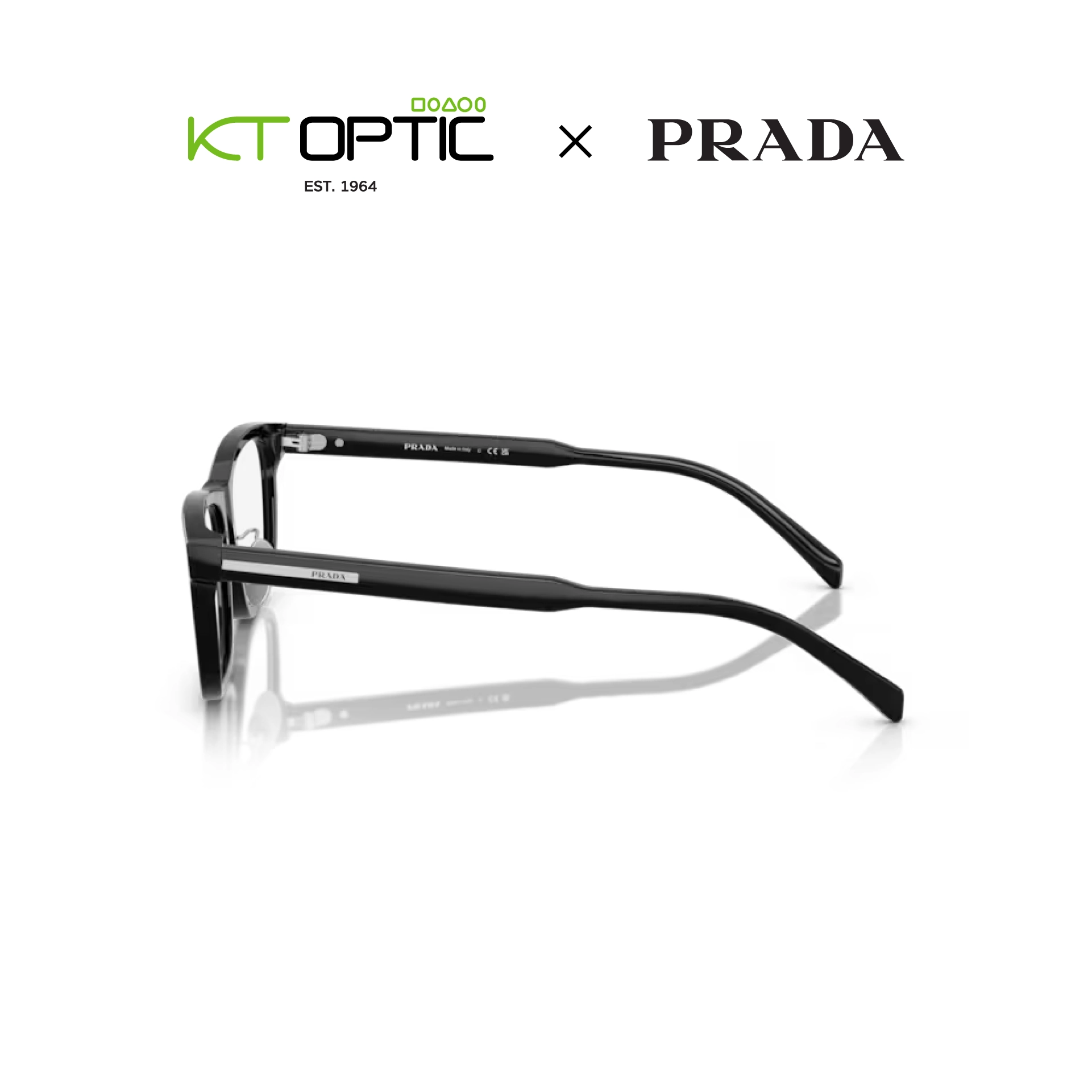 PRADA กรอบแว่นตา รุ่น 0PR B08VD - Image 4