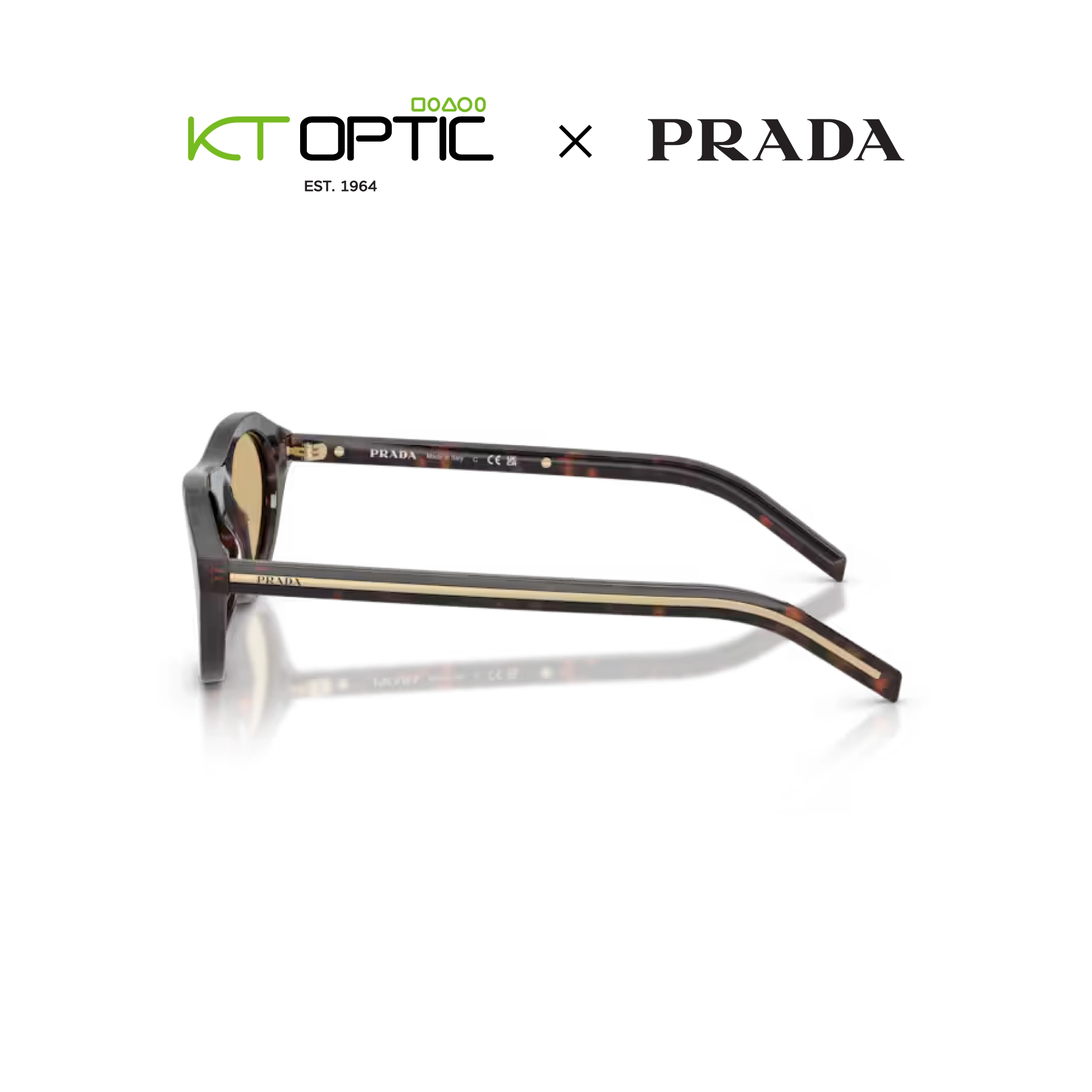PRADA แว่นกันแดด รุ่น 0PR B15SF - Image 9