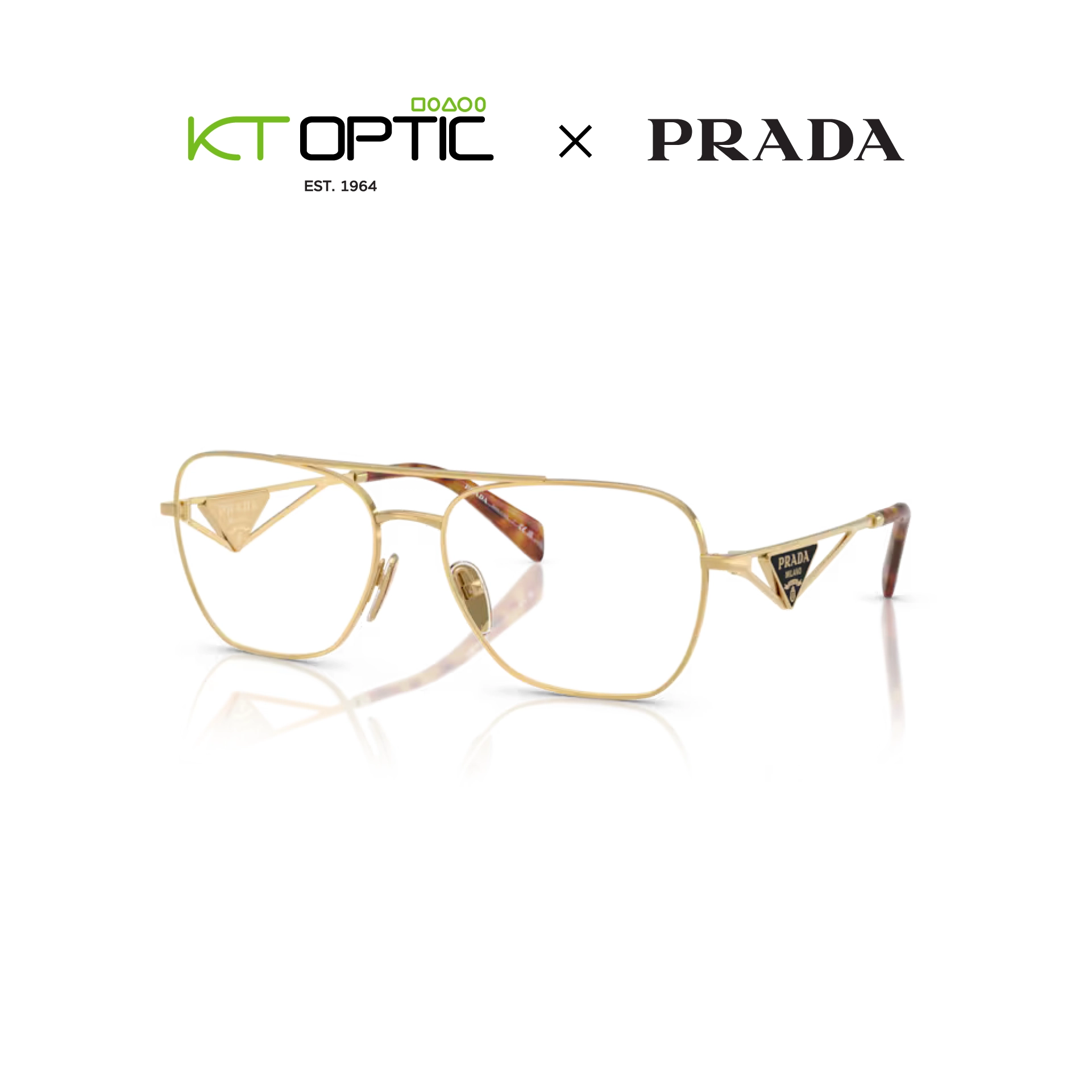 PRADA กรอบแว่นตา รุ่น 0PR B50V