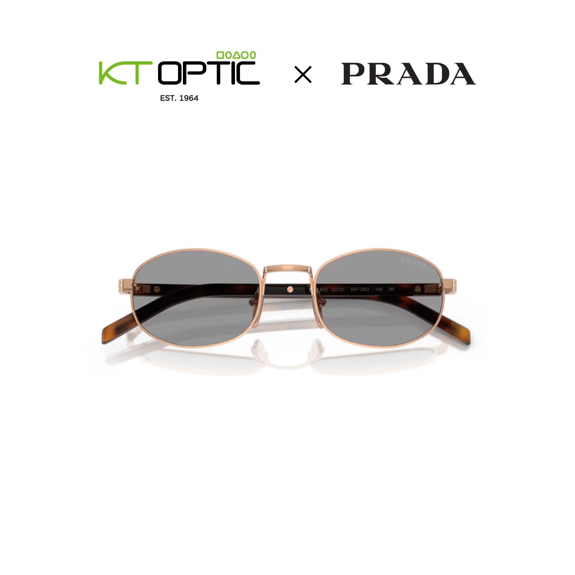 PRADA แว่นกันแดด รุ่น 0PR B53S - Image 10