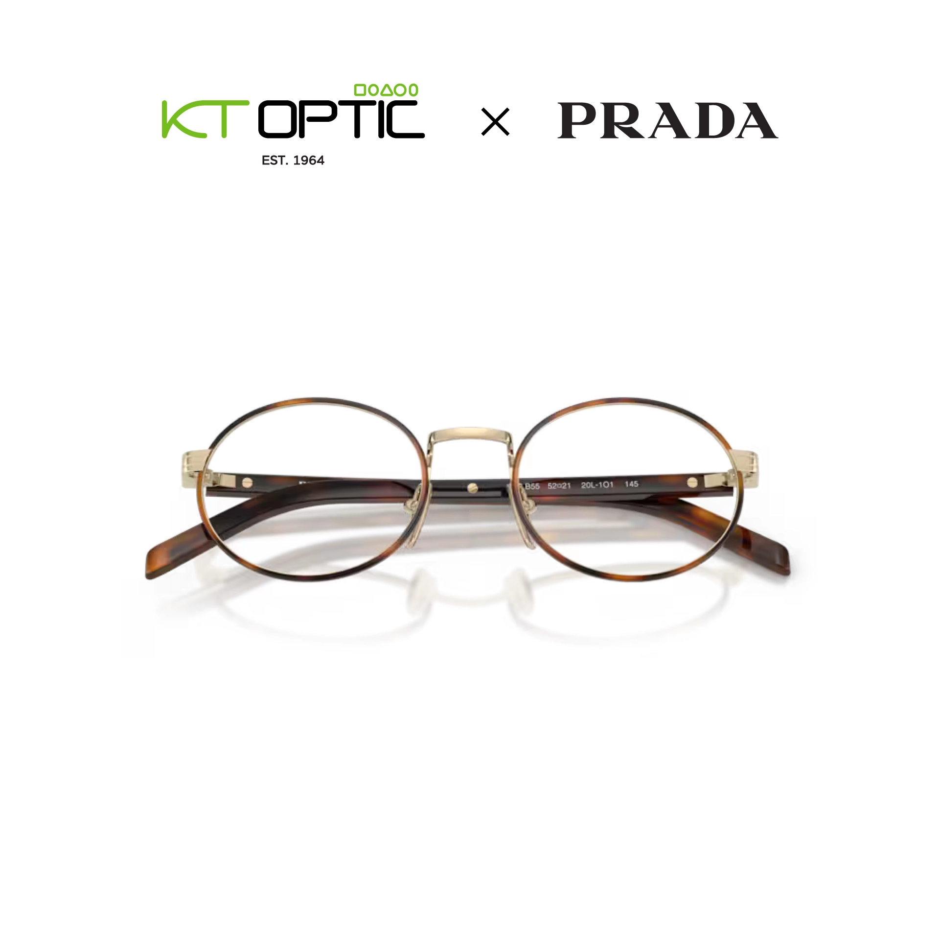 PRADA กรอบแว่นตา รุ่น 0PR B55V - Image 5
