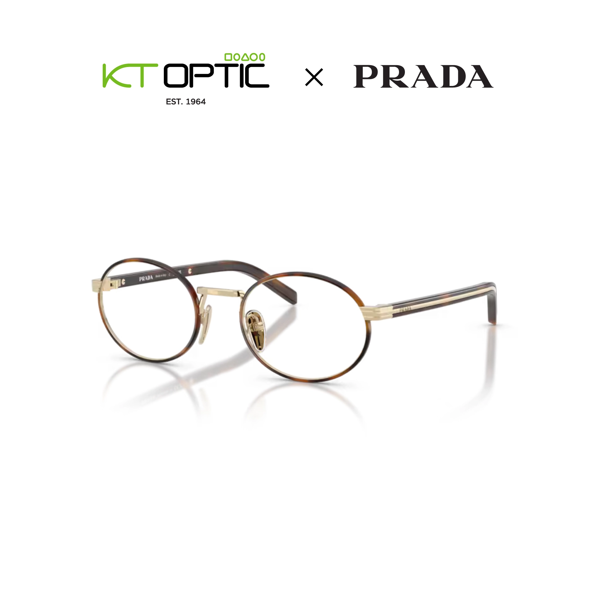 PRADA กรอบแว่นตา รุ่น 0PR B55V