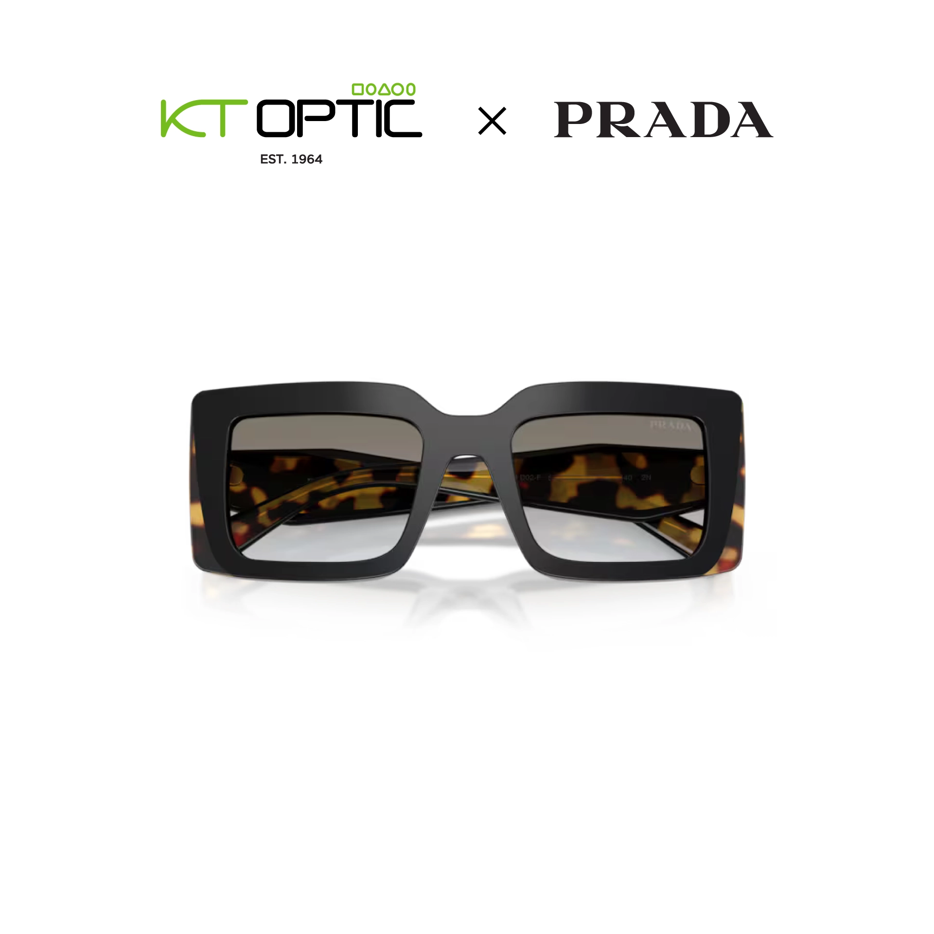 PRADA แว่นกันแดด รุ่น 0PR D01SF - Image 10