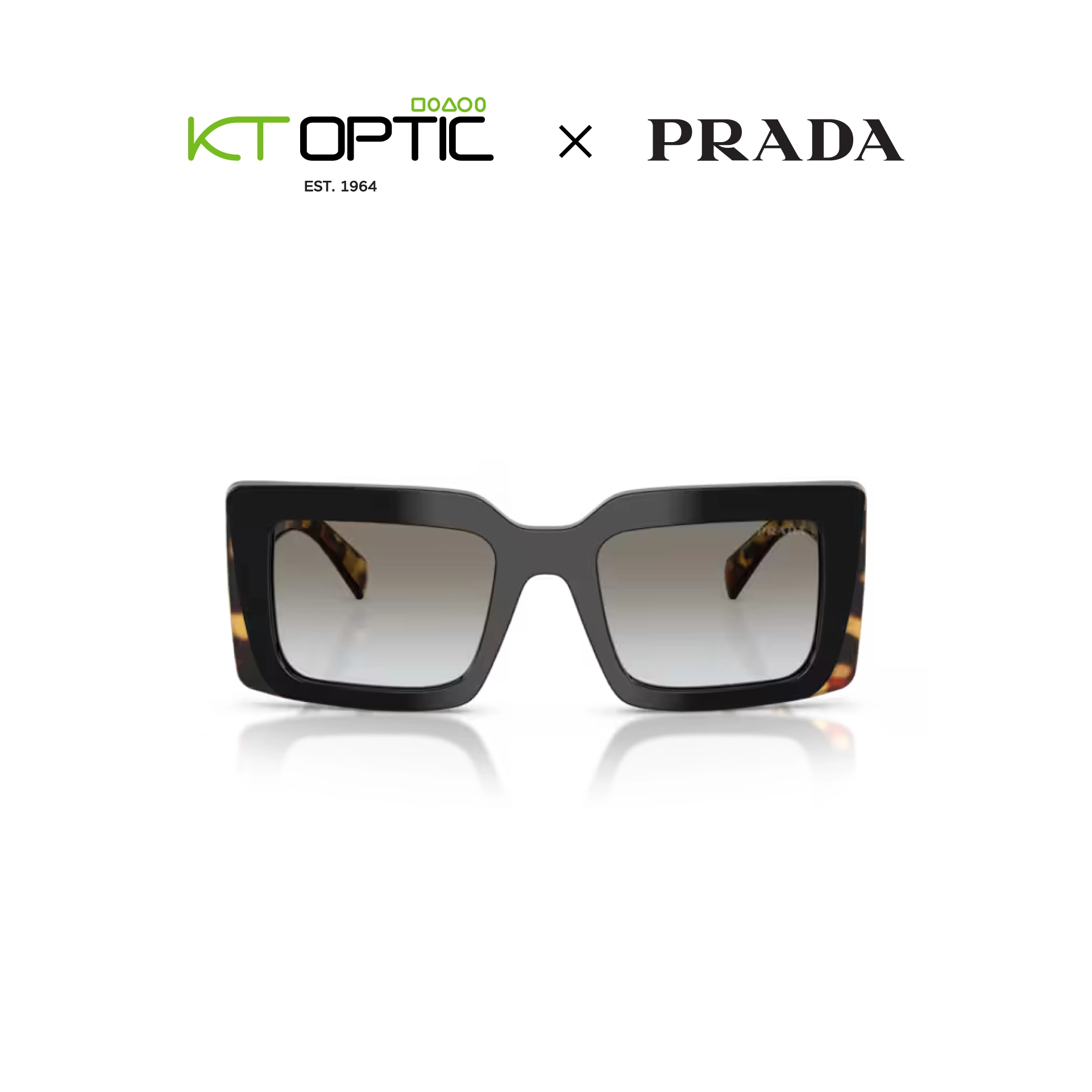 PRADA แว่นกันแดด รุ่น 0PR D01SF - Image 7
