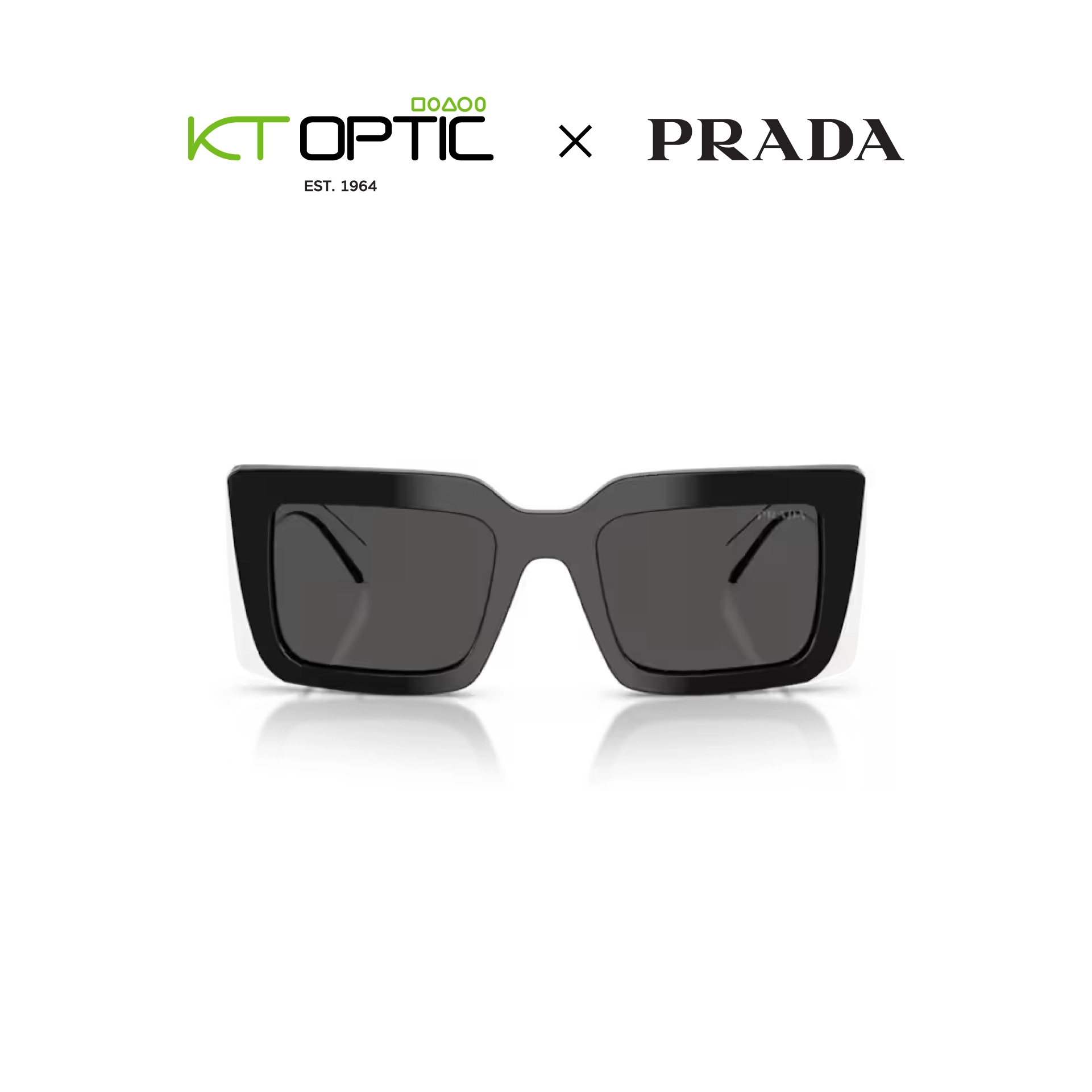 PRADA แว่นกันแดด รุ่น 0PR D01SF - Image 2