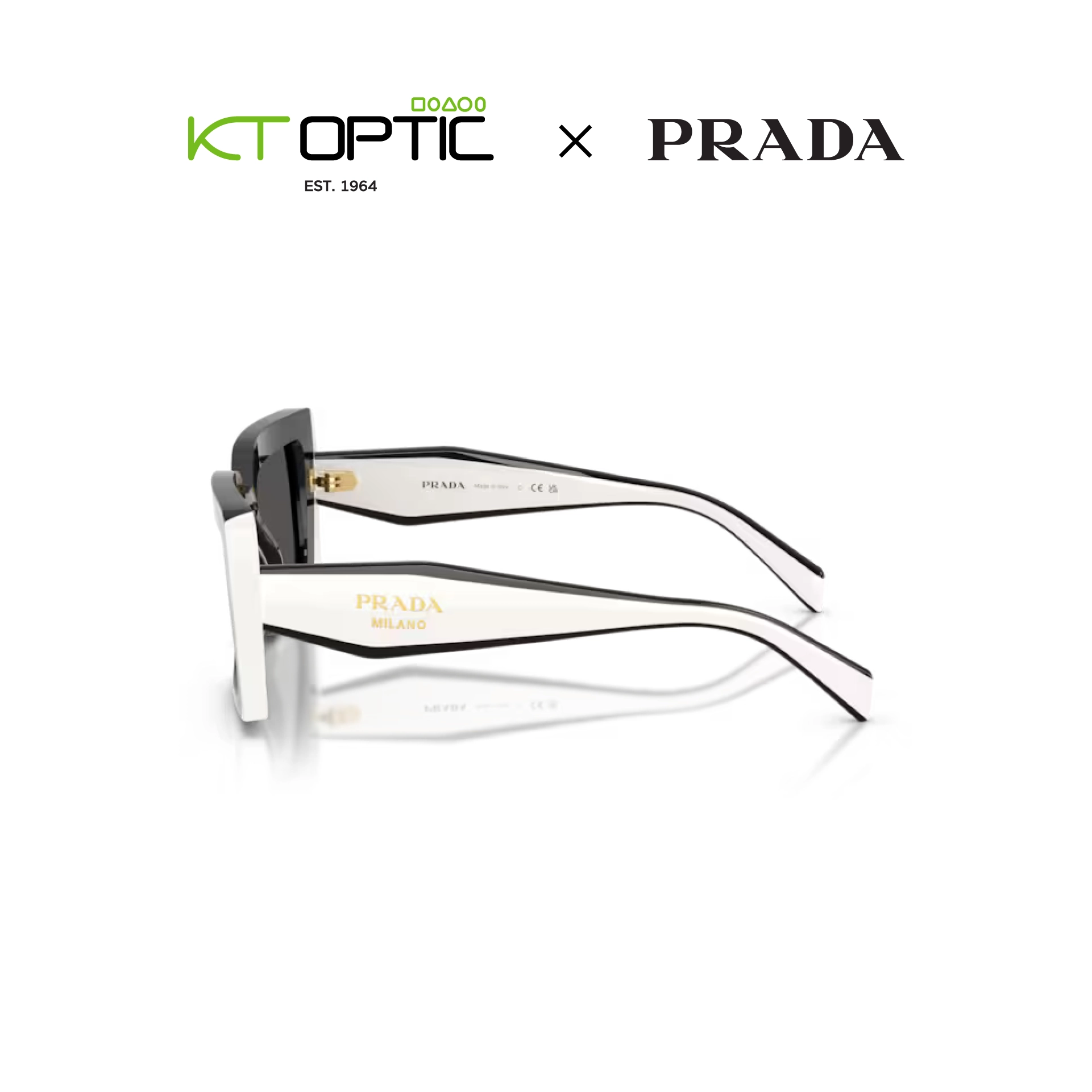 PRADA แว่นกันแดด รุ่น 0PR D01SF - Image 4