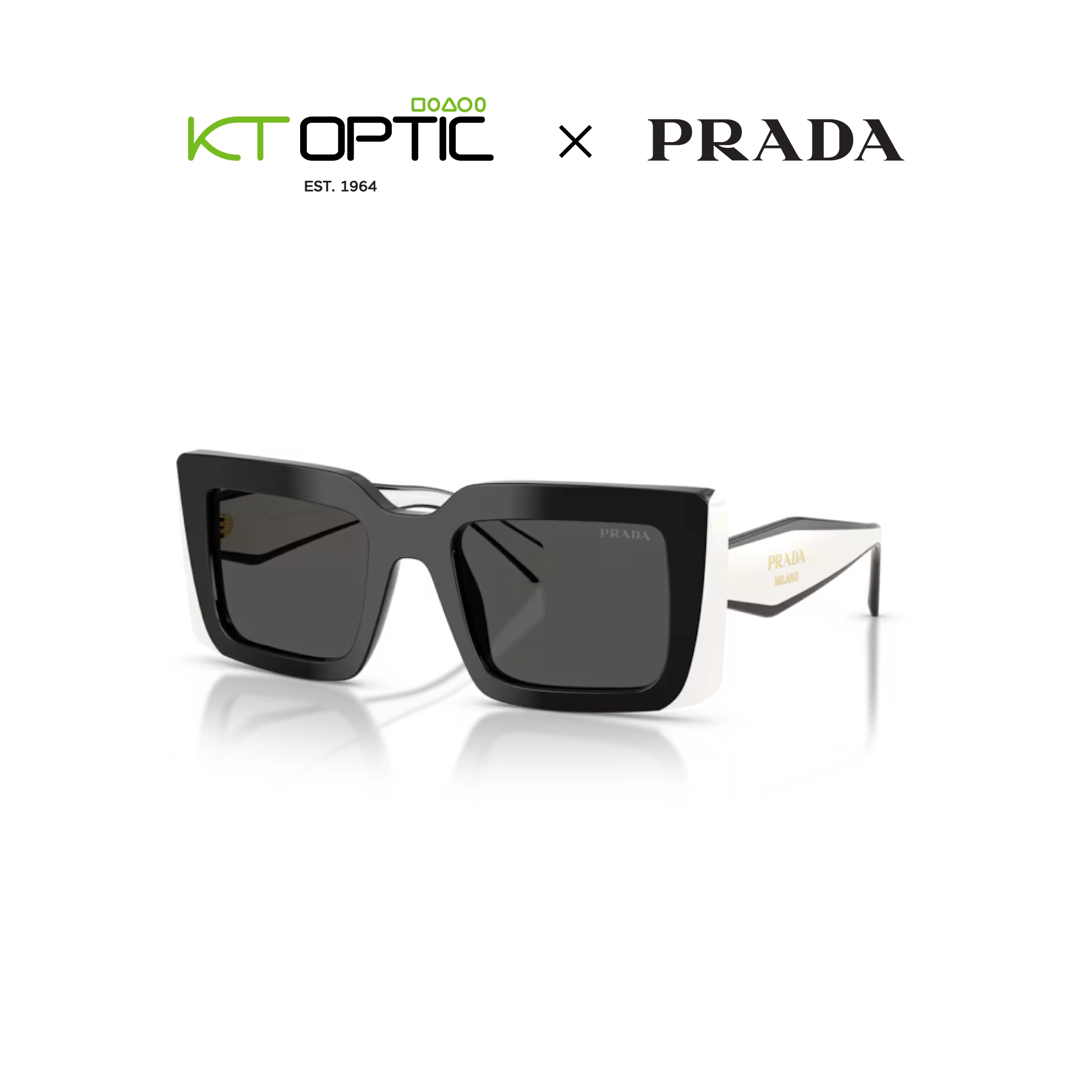 PRADA แว่นกันแดด รุ่น 0PR D01SF