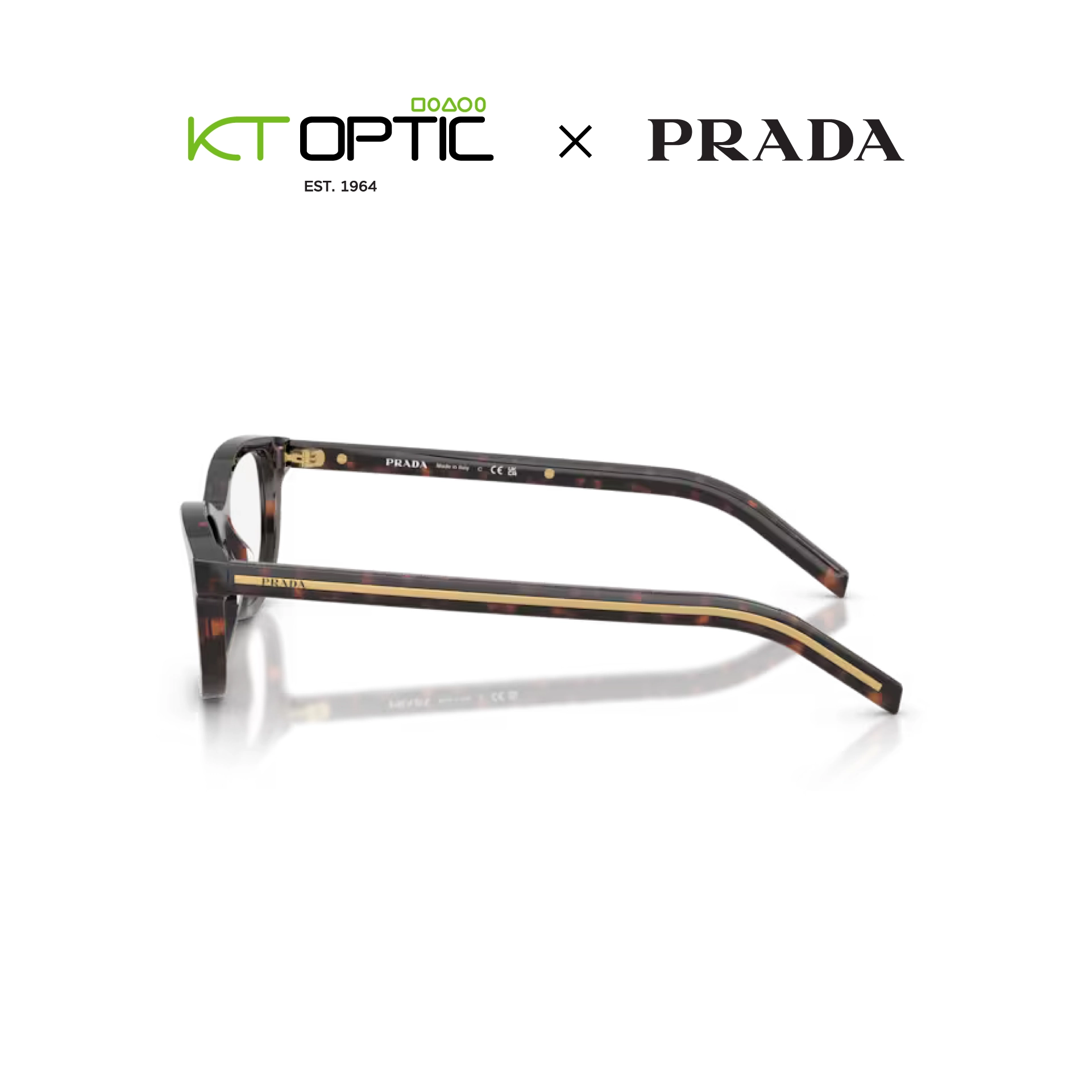 PRADA กรอบแว่นตา รุ่น D01VU - Image 9