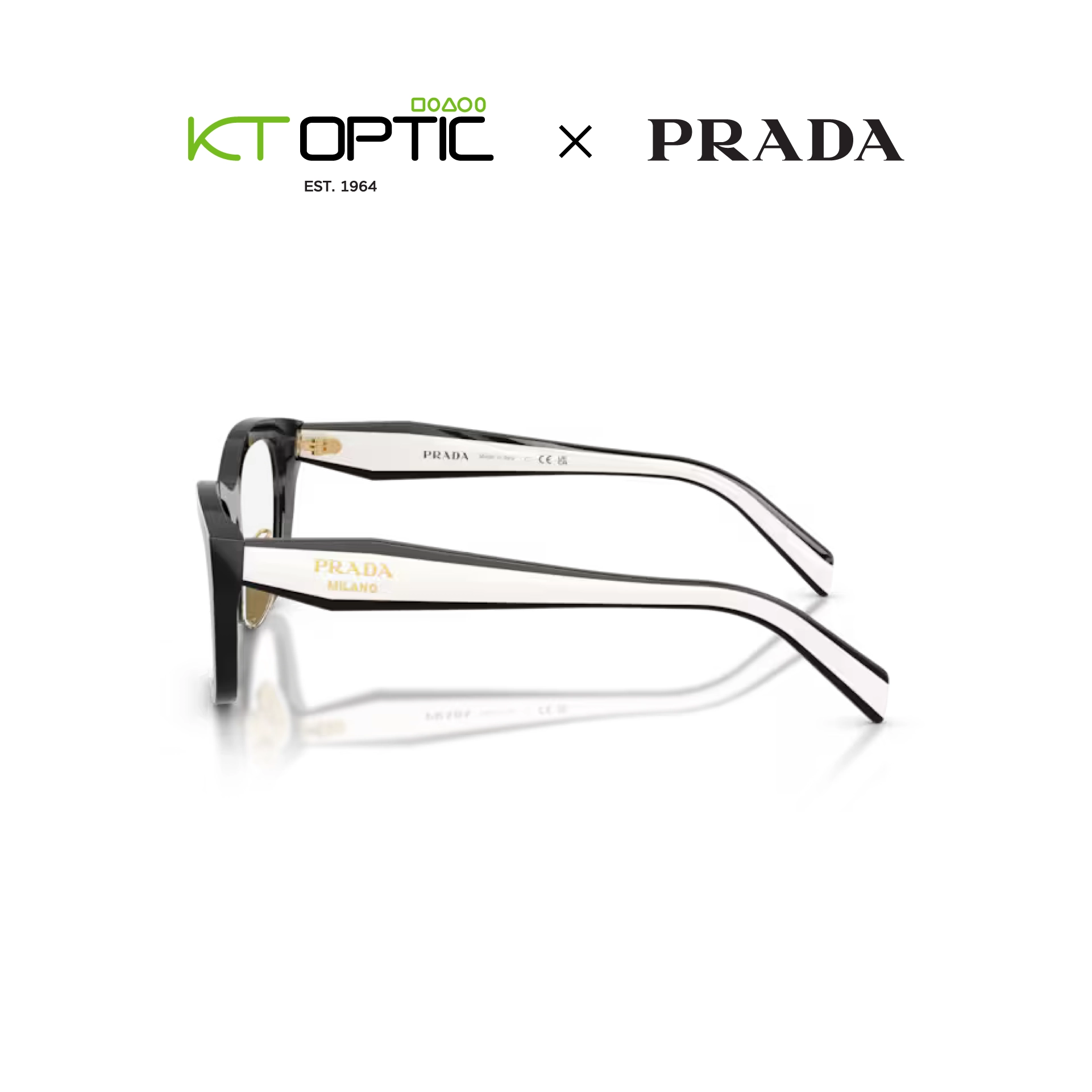 PRADA กรอบแว่นตา รุ่น 0PR D11VD - Image 4