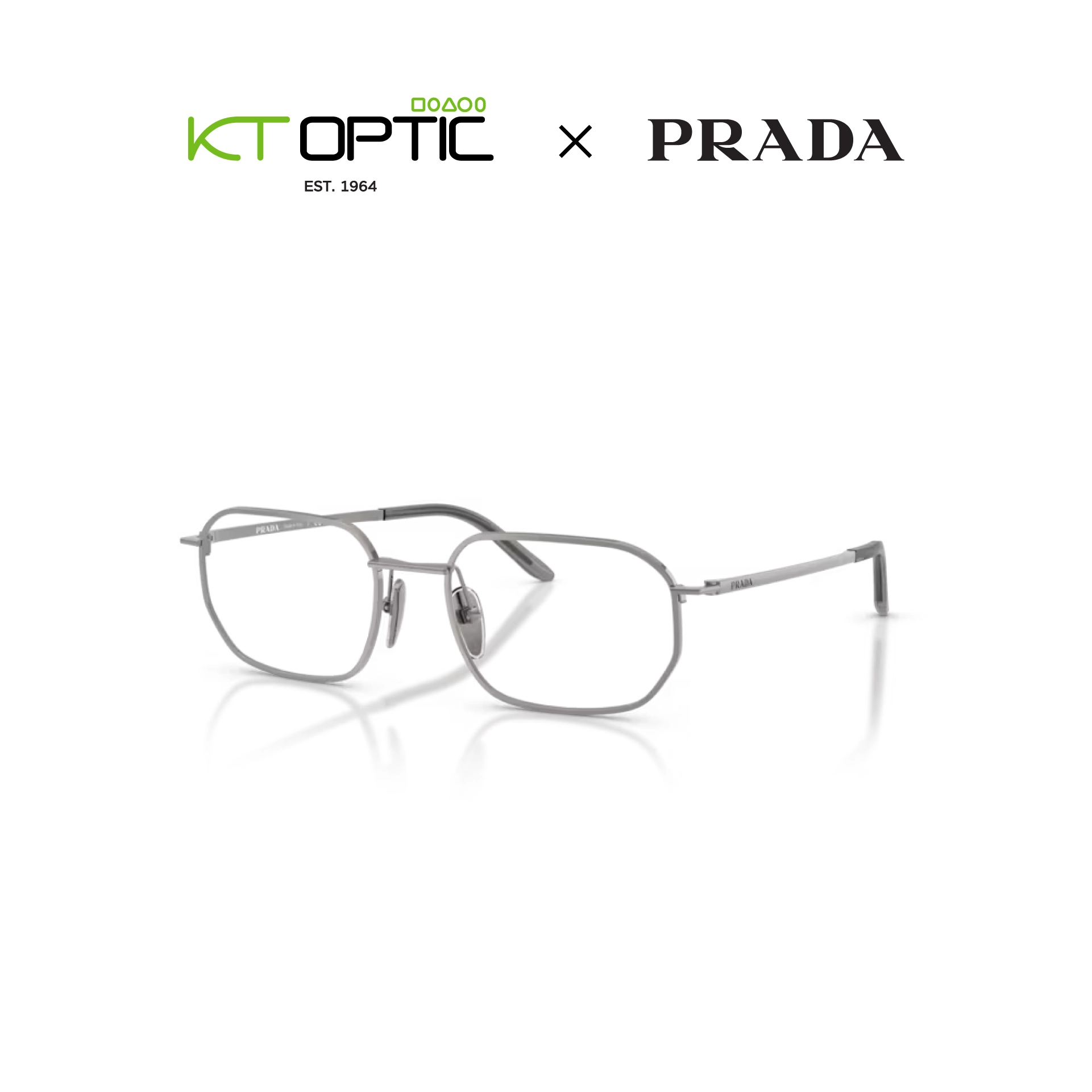 PRADA กรอบแว่นตา รุ่น 0PR D51V