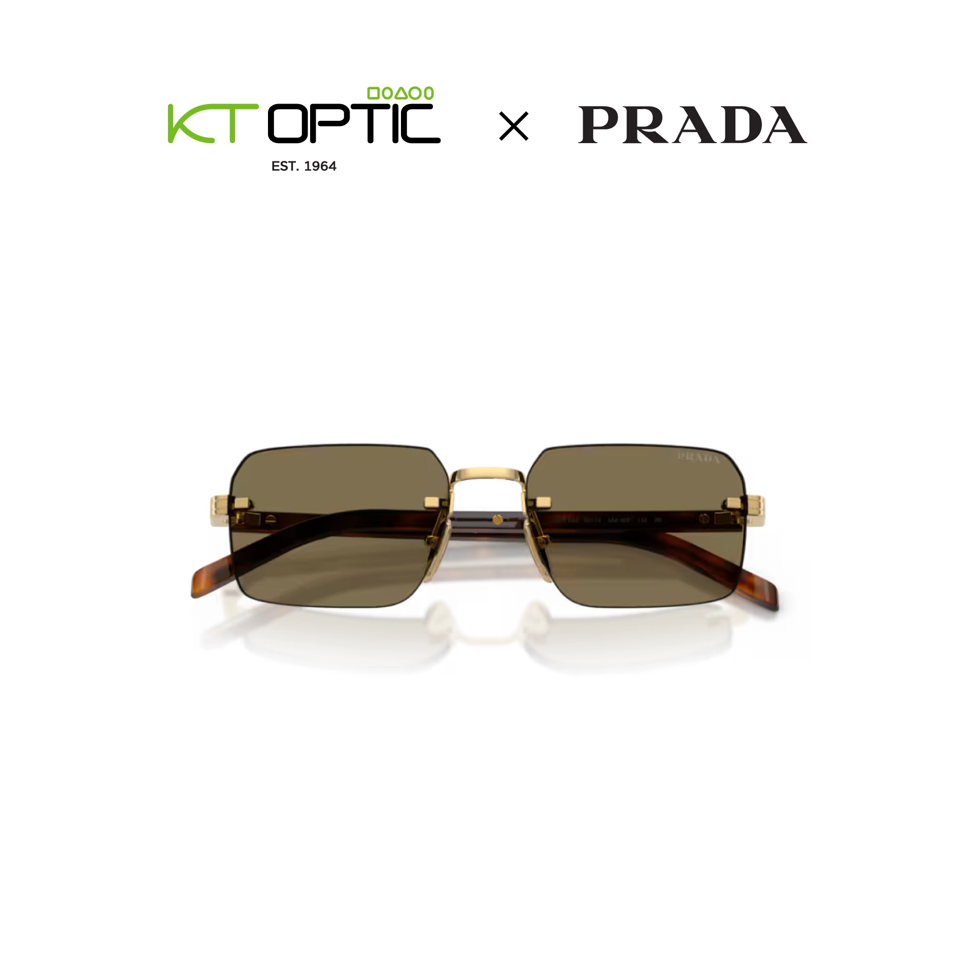 PRADA แว่นกันแดด รุ่น 0PR D55S - Image 5