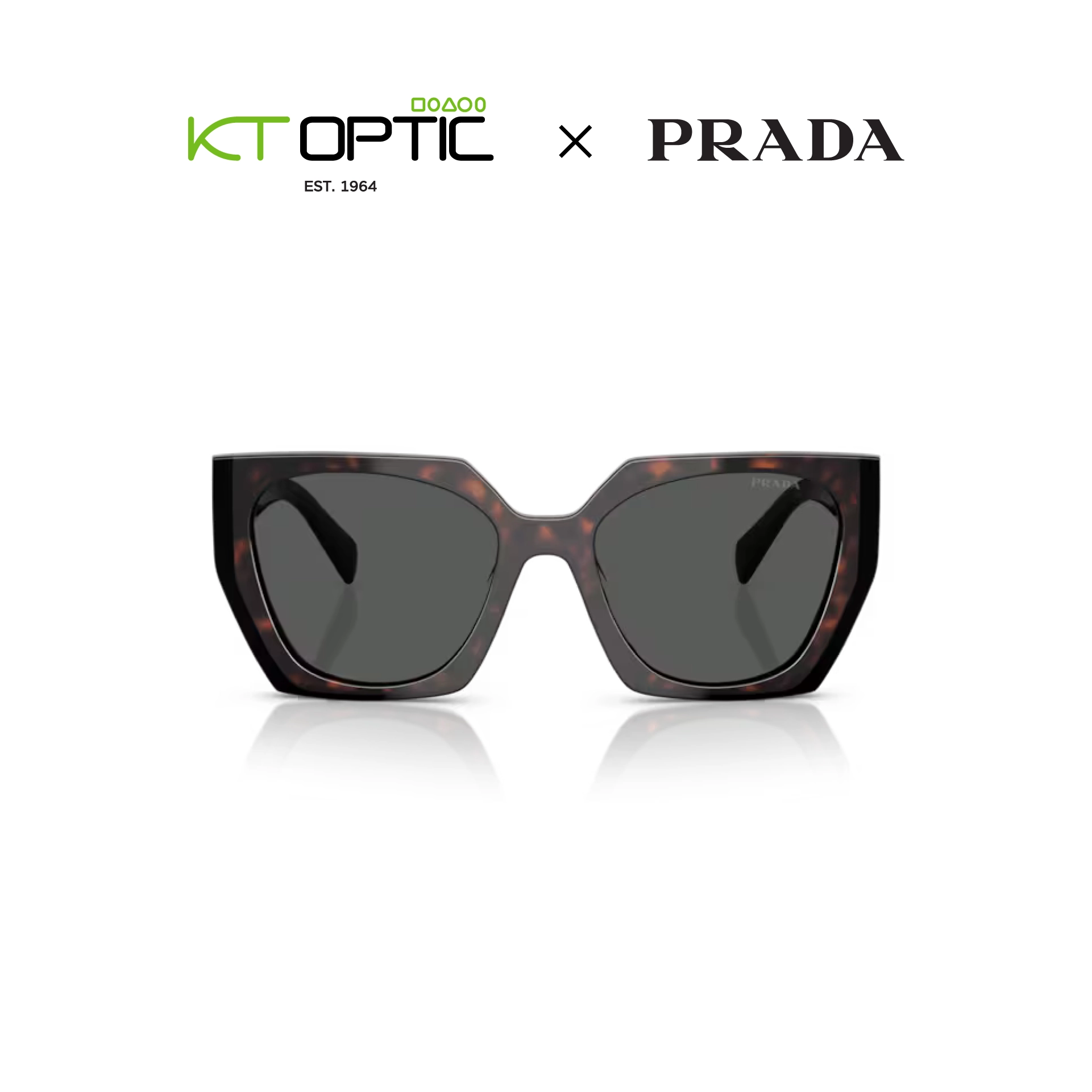 PRADA แว่นกันแดด รุ่น 0PR 15WSF - Image 2