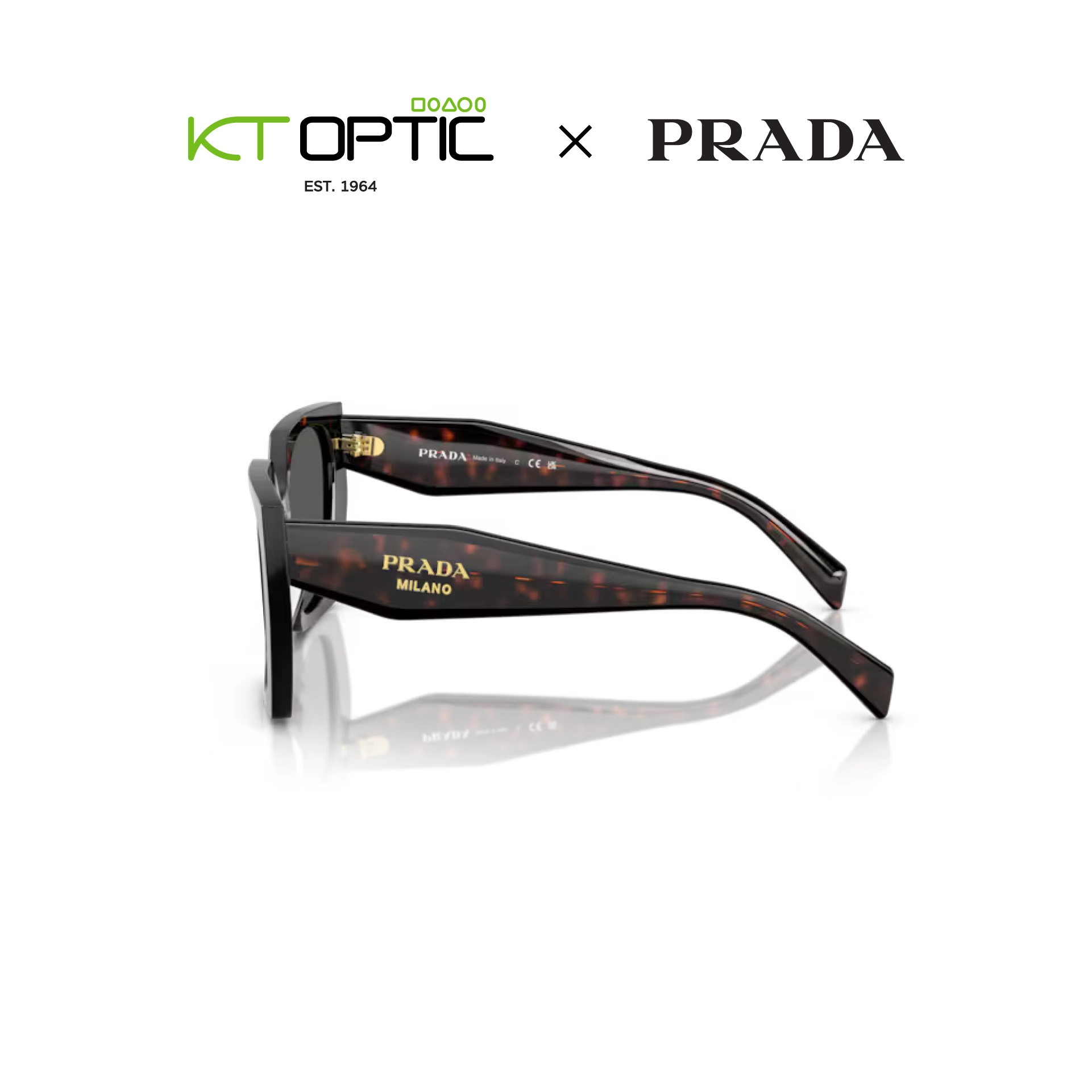 PRADA แว่นกันแดด รุ่น 0PR 15WSF - Image 3